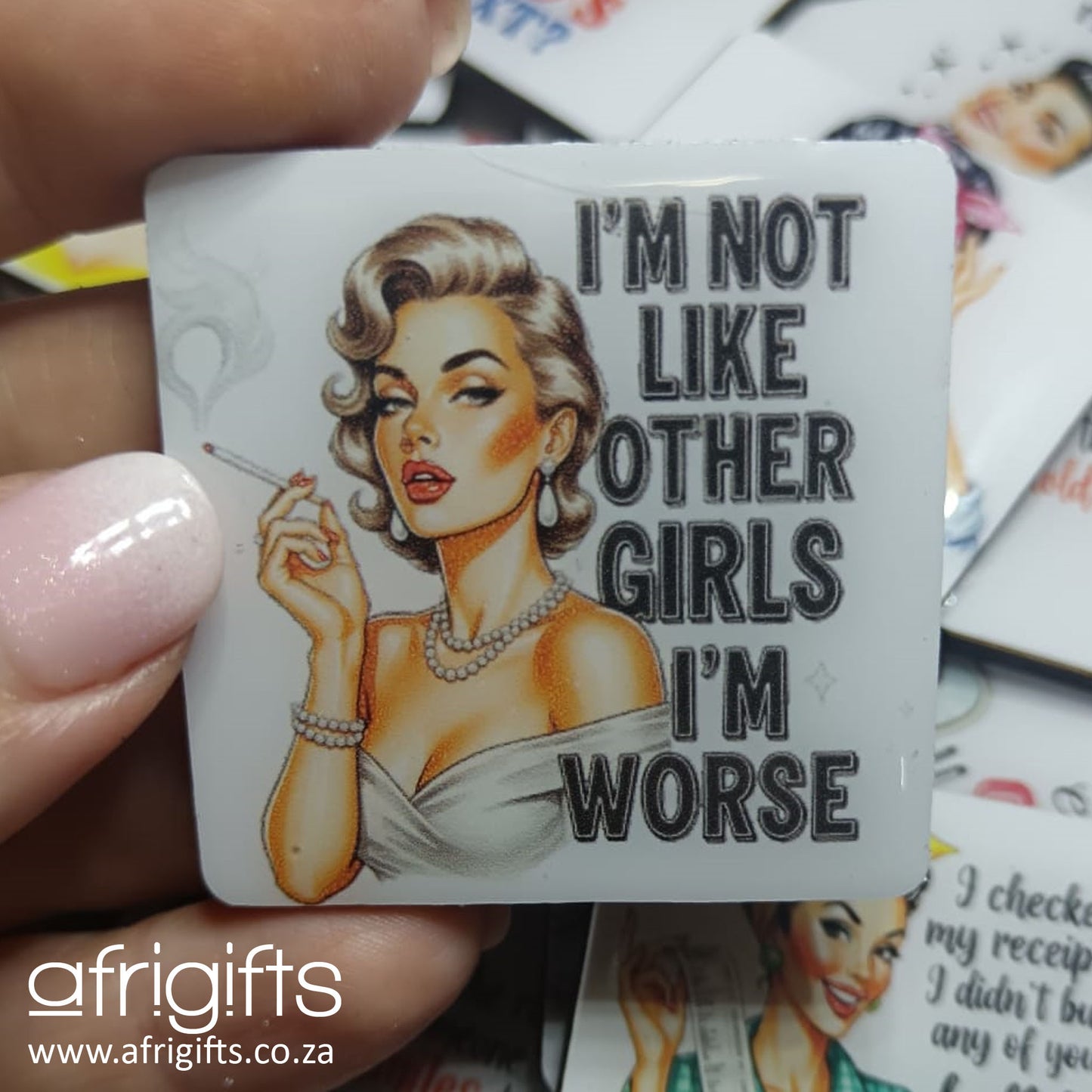 Fridge Magnet - Retro Housewife