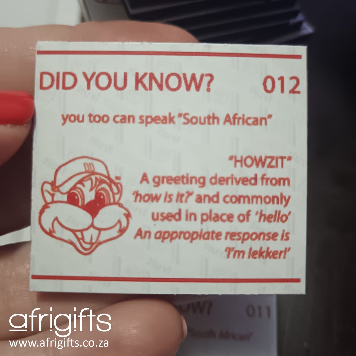 Fridge Magnet - Did you know?