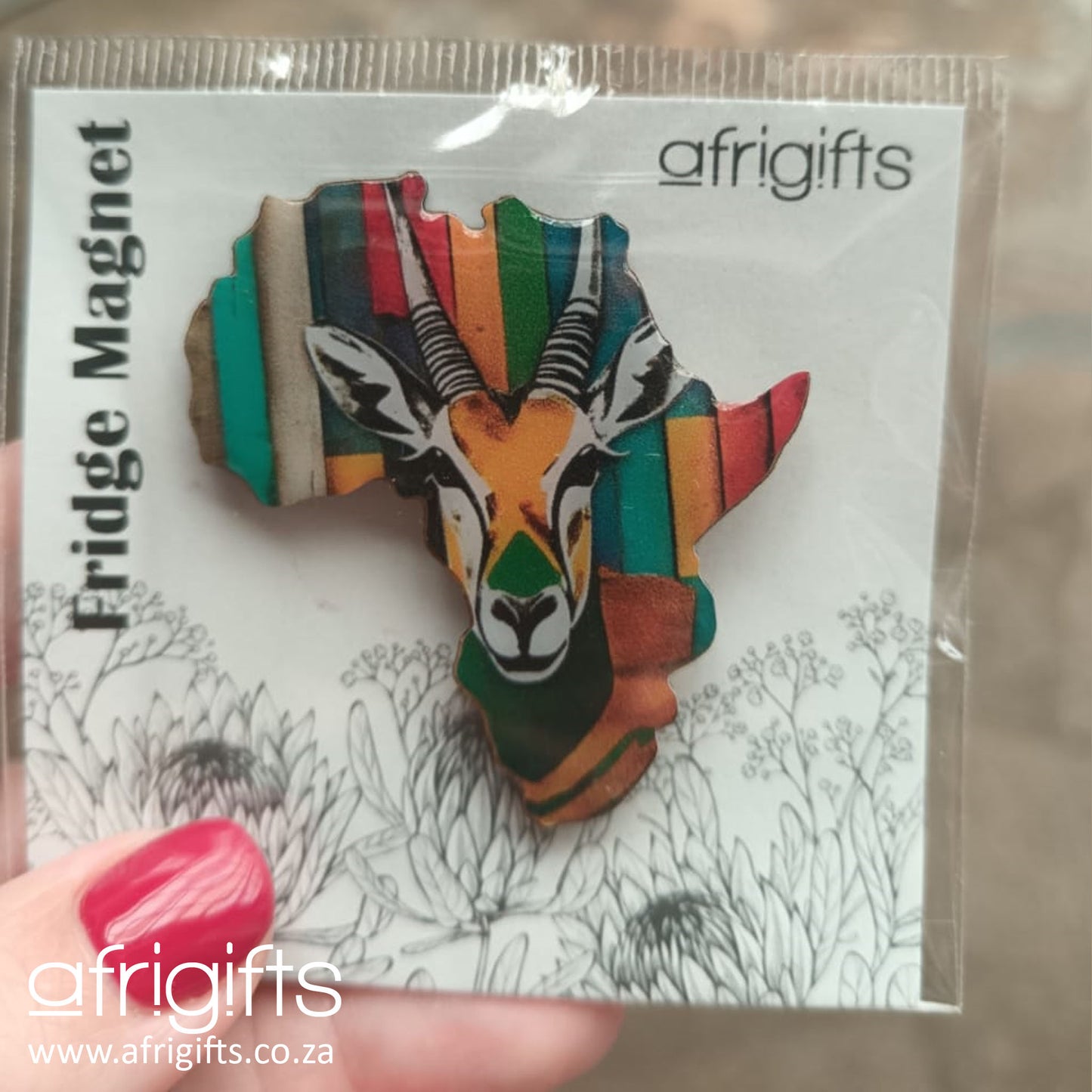 Fridge Magnet - Africa