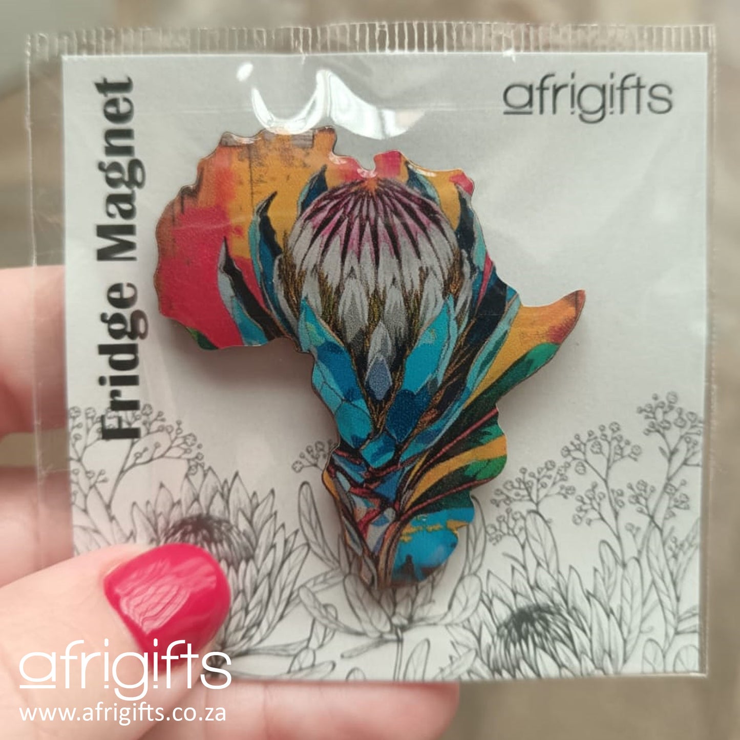 Fridge Magnet - Africa