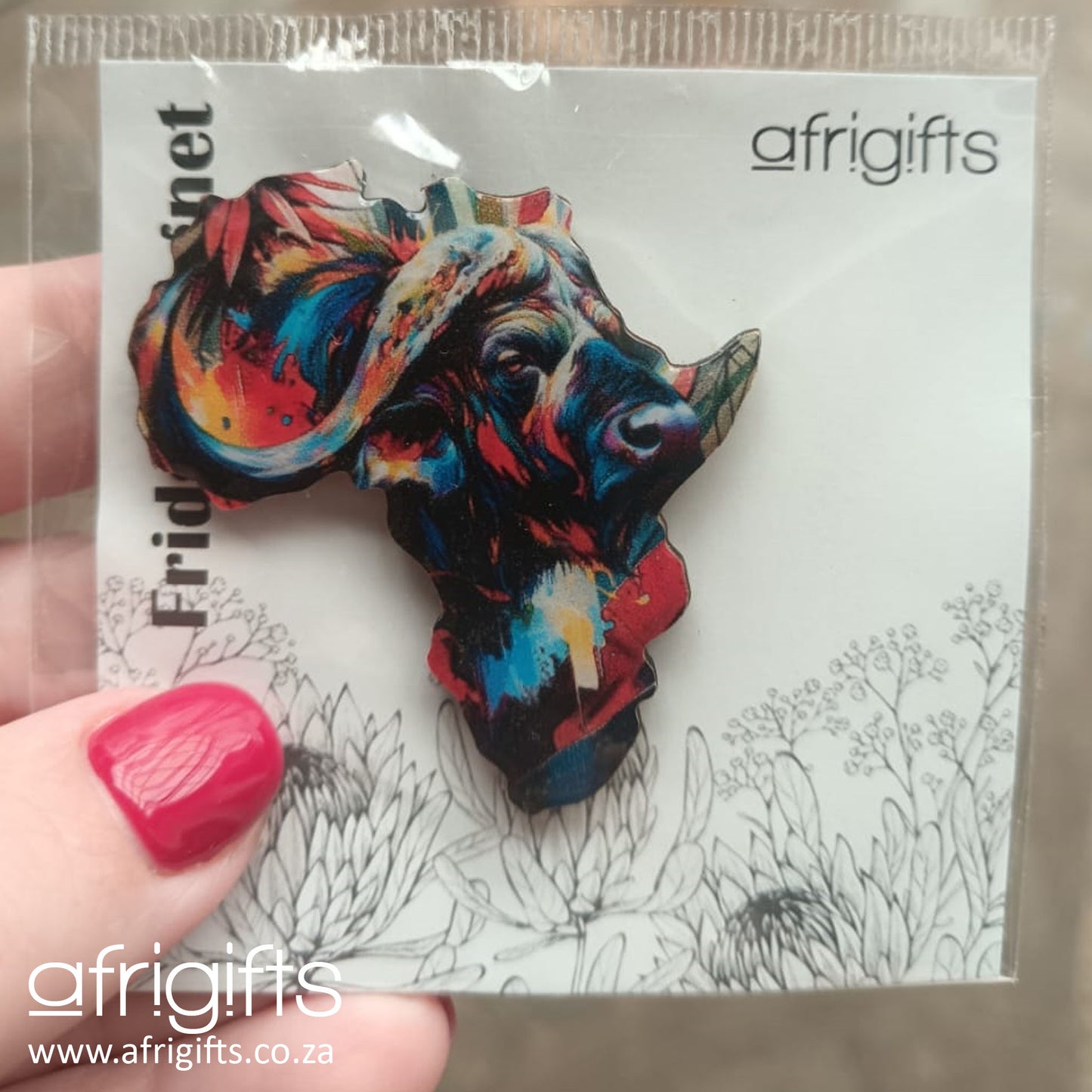 Fridge Magnet - Africa