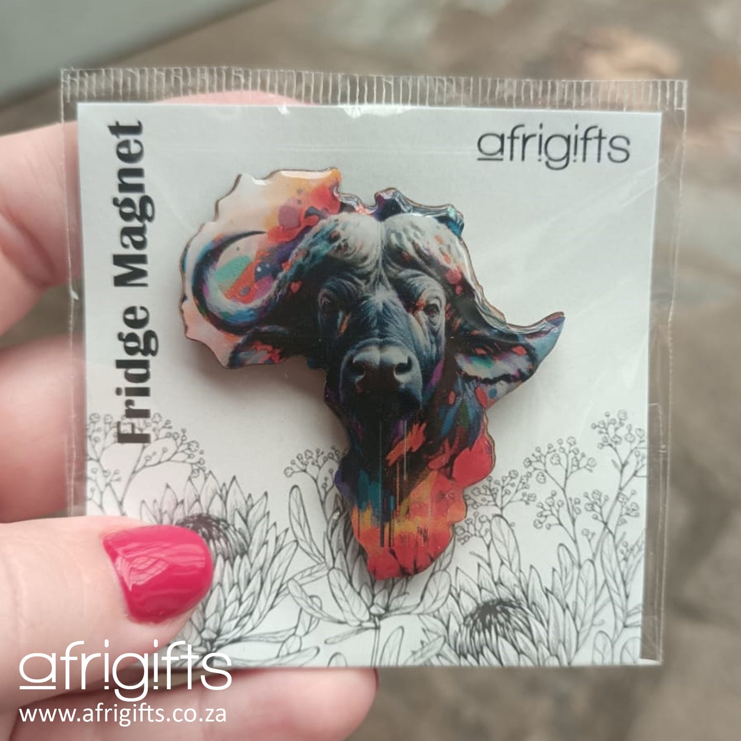 Fridge Magnet - Africa