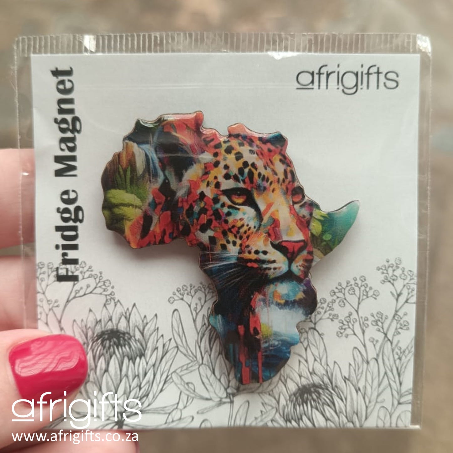 Fridge Magnet - Africa
