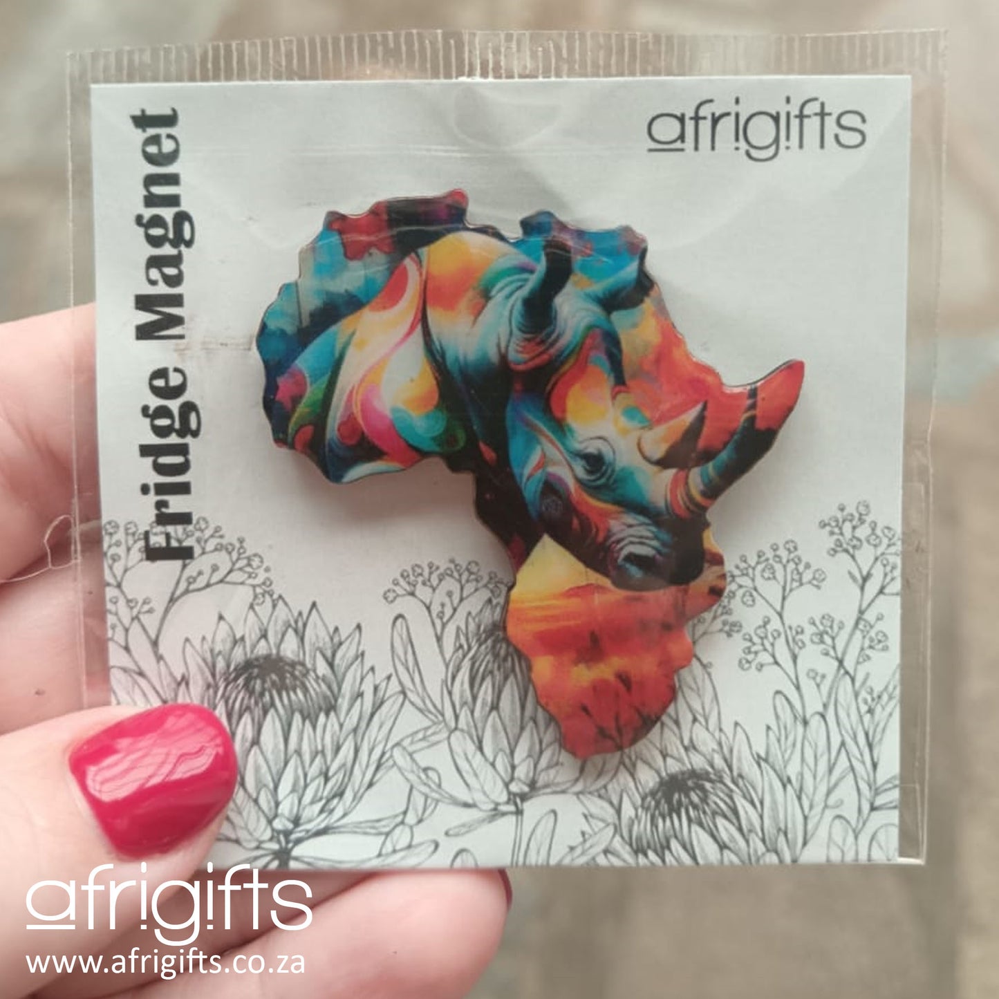Fridge Magnet - Africa